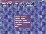 Main menu