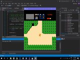 The game in development.