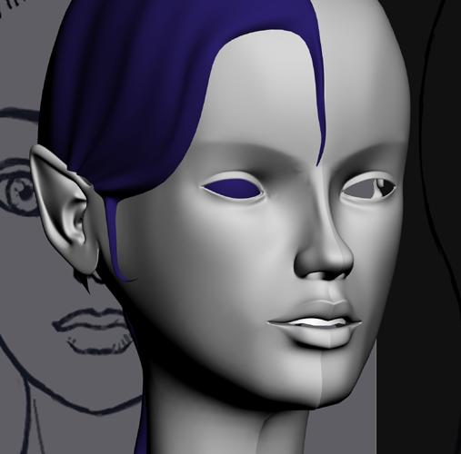 Night Elf Female WIP