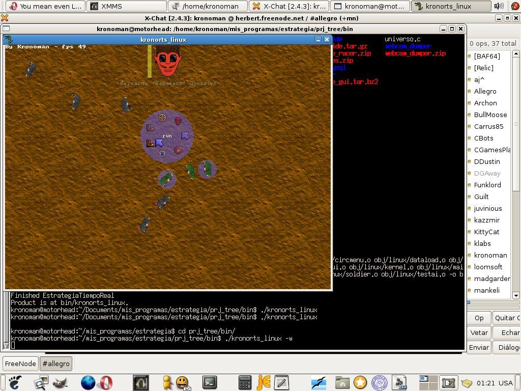 Real time strategy game in development